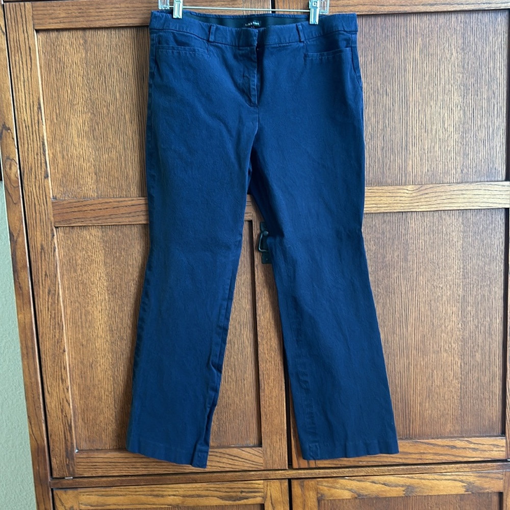 Navy blue slacks